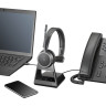 Беспроводная гарнитура PLANTRONICS POLY VOYAGER 4210 OFFICE-2, Microsoft Teams, USB-A 214002-05
