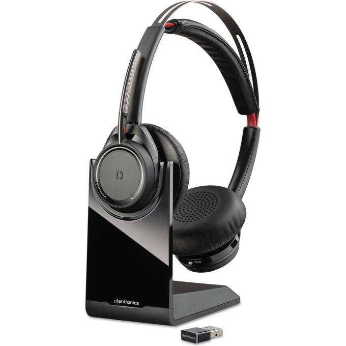 Cтерео Bluetooth-гарнитура PLANTRONICS VOYAGER FOCUS UC для офиса Unified Communications 202652-101