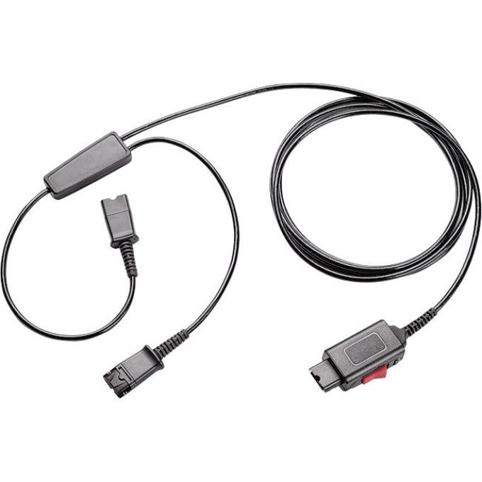 Шнур-разветвитель PLANTRONICS CAB-Y (с QD) с клавишей отключения микрофона PL-CAB-Y